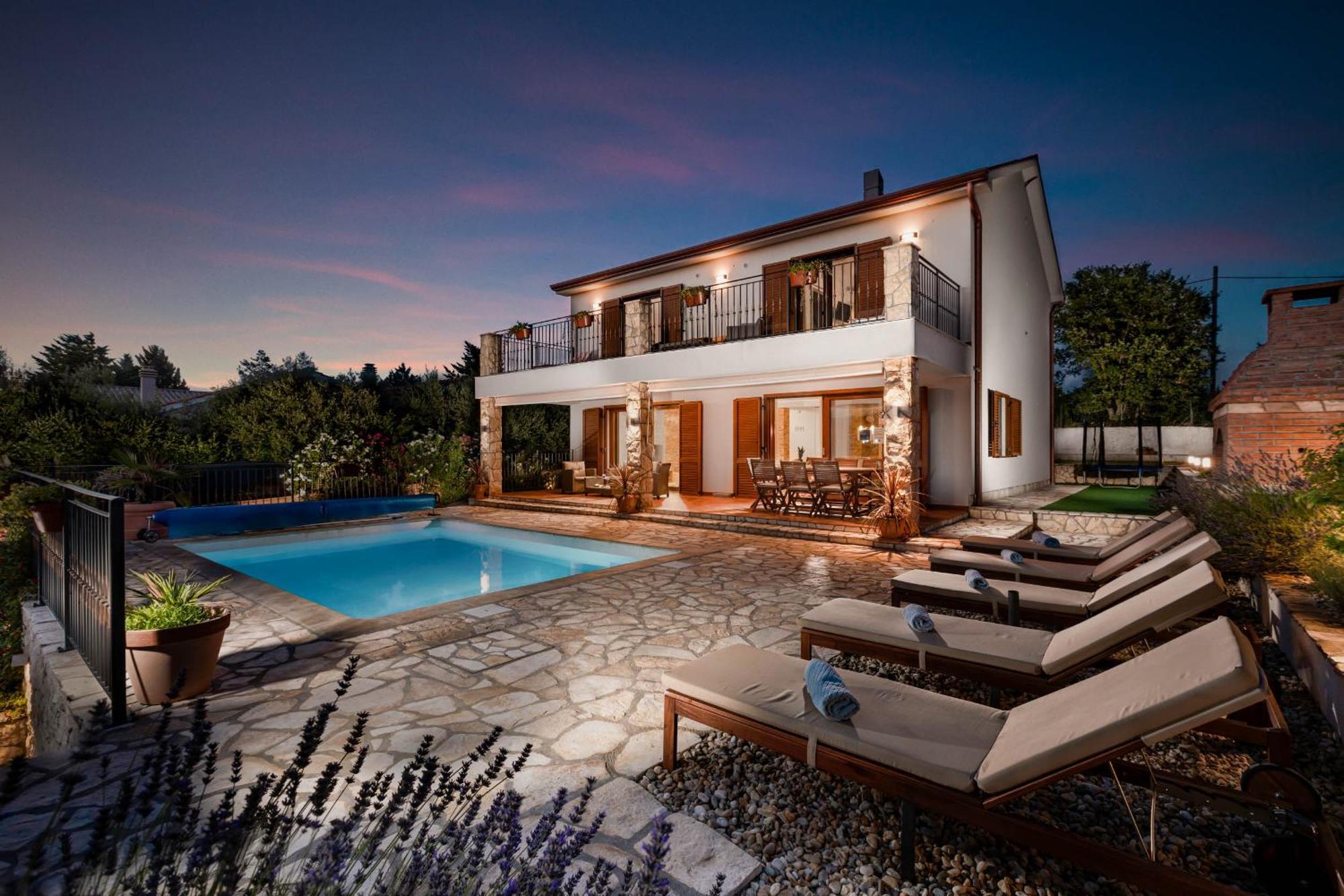 Villa Sara - Perfect Family Holiday Brzac Exterior photo